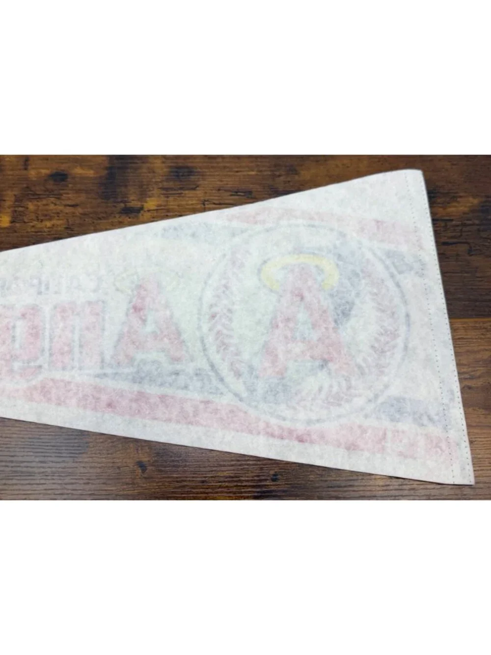 Vintage California Angels MLB Felt Pennant Baseball Memorabilia 30 inches